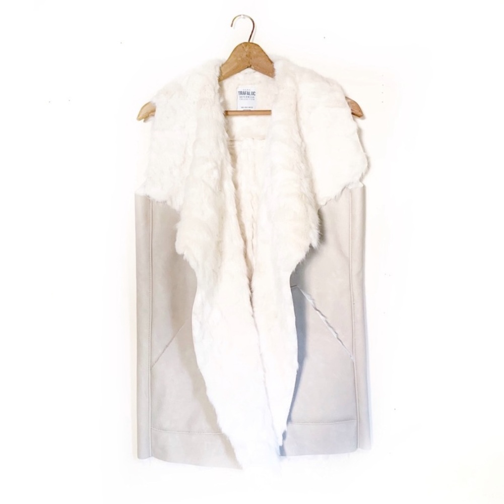 ZARA - Shearling Leather Fur Vest